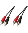 Stereo audio prepojovací kábel, 10 m