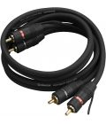 Stereo audio prepojovací kábel, 1.5 m
