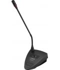 Wireless desktop microphone with integrated multifrequency transmitter, 672.000-691.975 MHz
