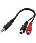 Stereo audio/video káblový adaptér